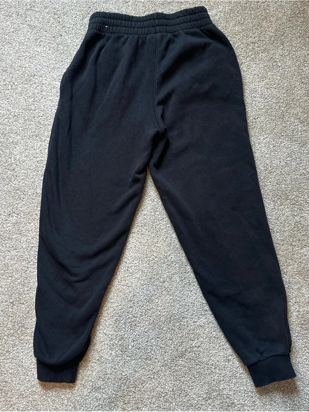 Nike Black Youth Fleece Joggers-Medium